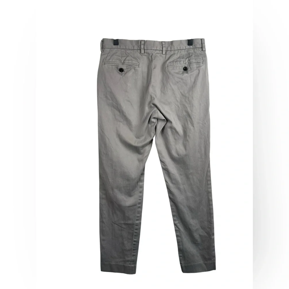 J.Crew Bowery Slim Stretch Chino‎ Pants Gray Men’s 30x32 Cotton Elastane